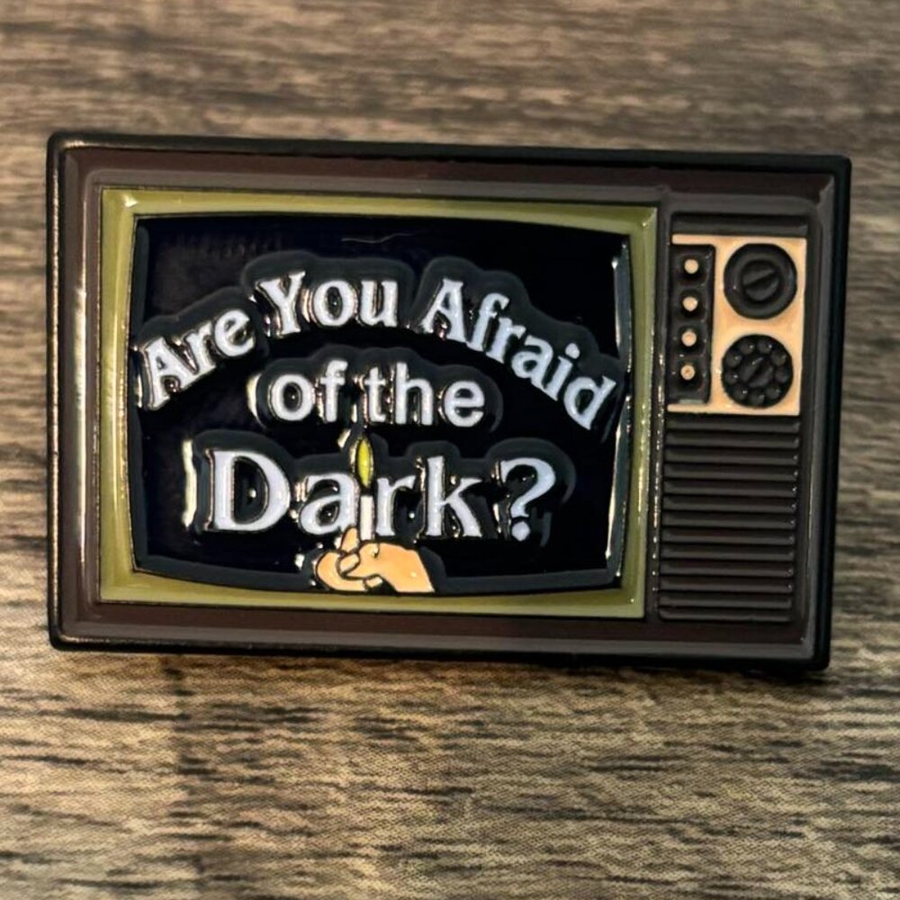Are You Afraid Of The Dark TV Pin Brooch